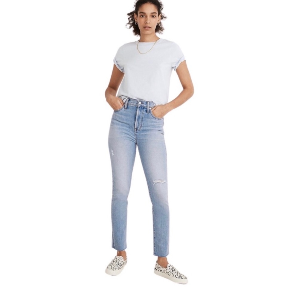 Madewell Women's The Perfect Vintage Jean in Coffey Wash Worn in Edition Size 26